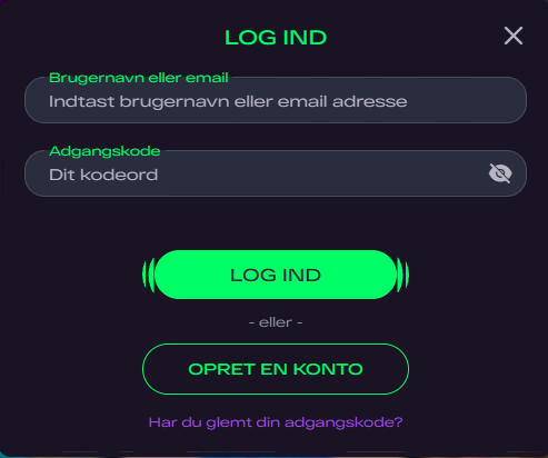 Glitchspin Casino login