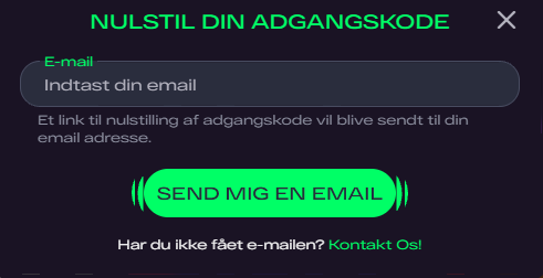 Hvad du gør, hvis du har glemt adgangskoden